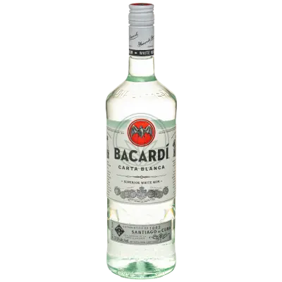 Bacardi Superior Carta Blanca Rum 1L