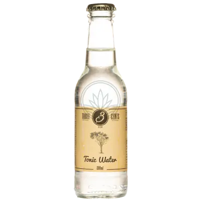Three Cents Tonic Water 24x200ml