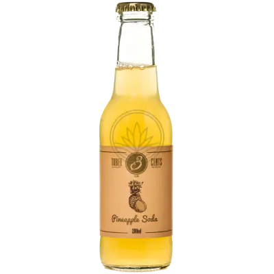 Three Cents Pineapple Soda 24x200ml