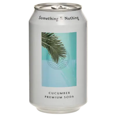Something & Nothing Cucumber Seltzer  