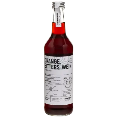 Freimeister Orange, Bitters, Wein